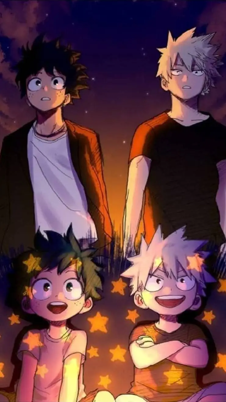 ai character: BakuDeku background