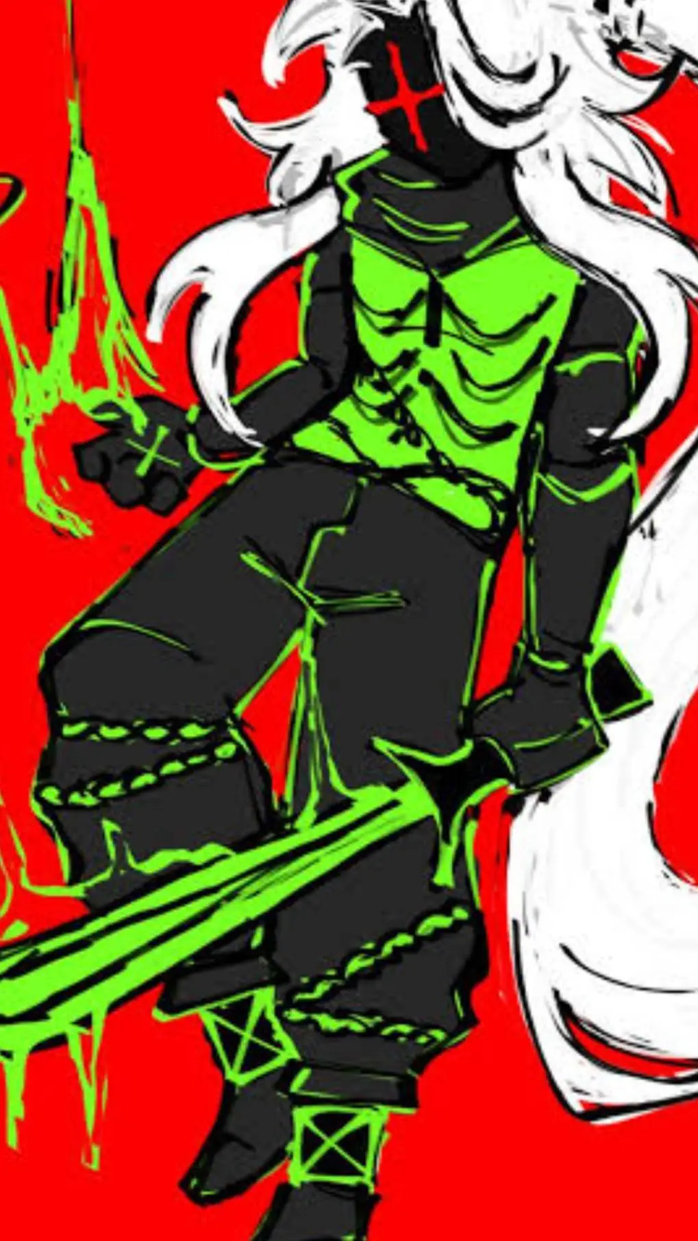 ai character: forseken  background