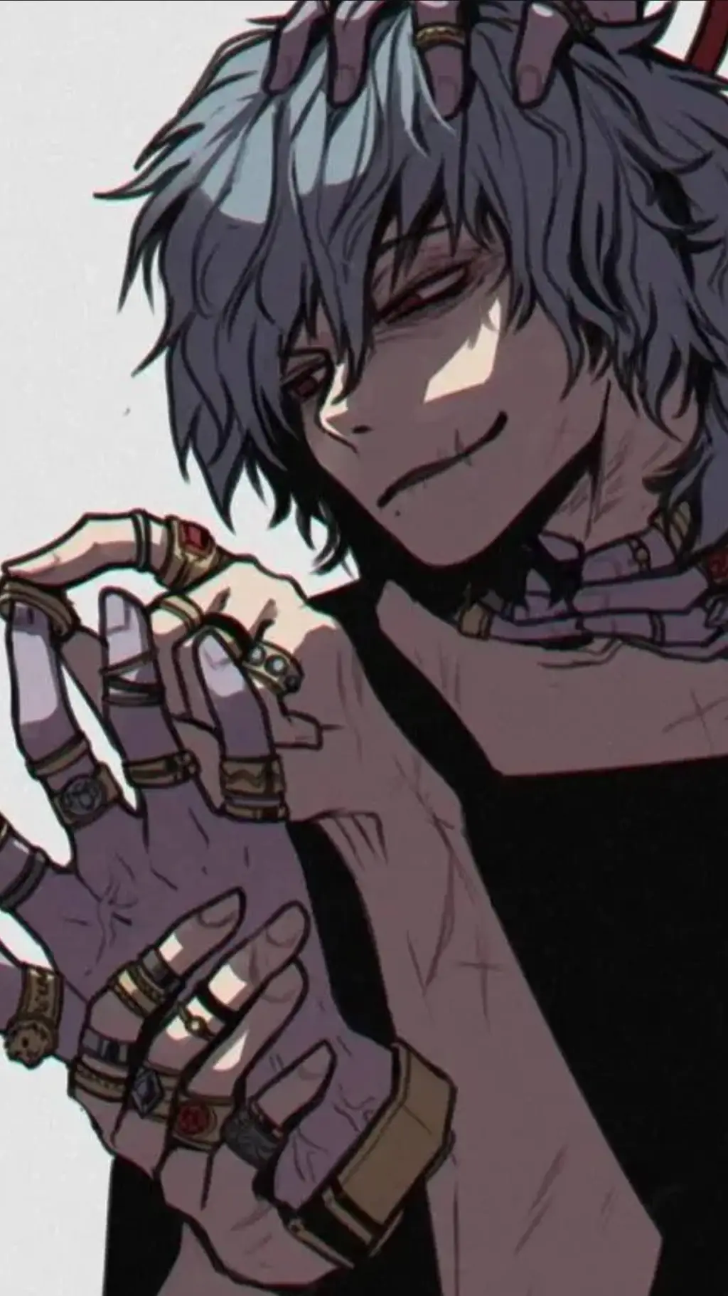 ai character: Shigaraki background