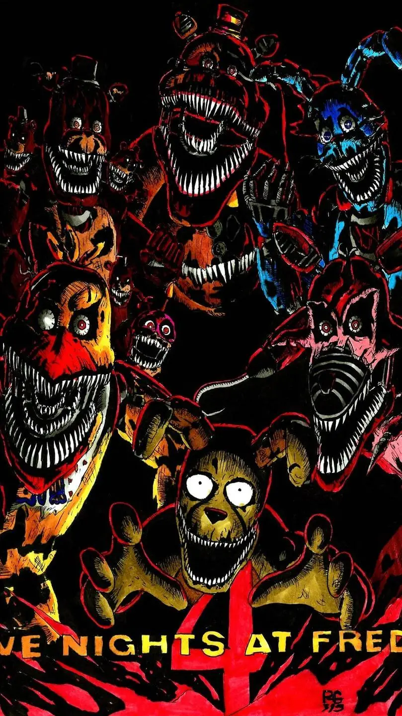 ai character: fnaf four background