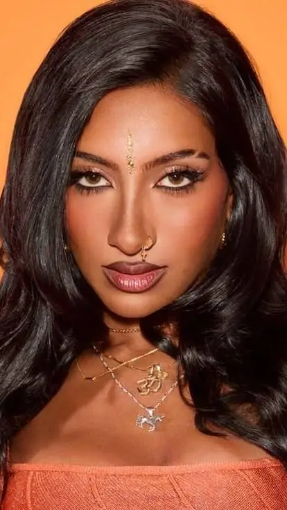 ai character: Lara raj🇮🇳 background