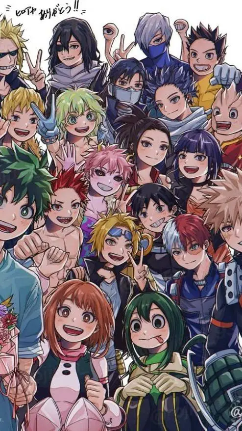ai character: mha  background