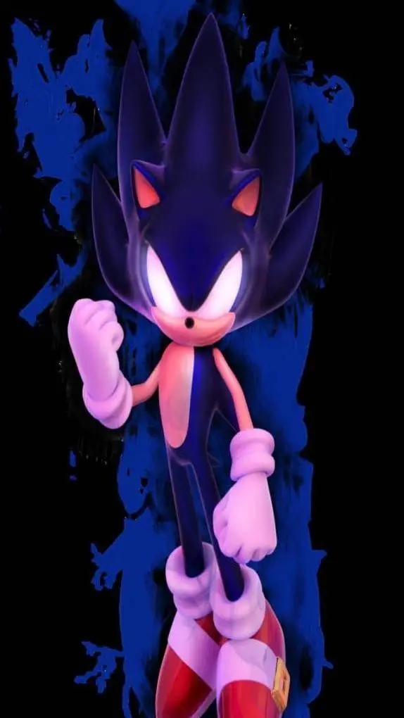 ai character: Dark Sonic background