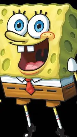 ai character: SpongeBob background