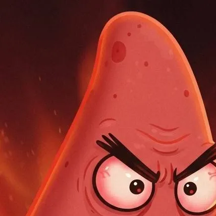 chat with ai character: Mad Patrick Star