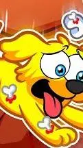 ai character: SpongeBlox dog background