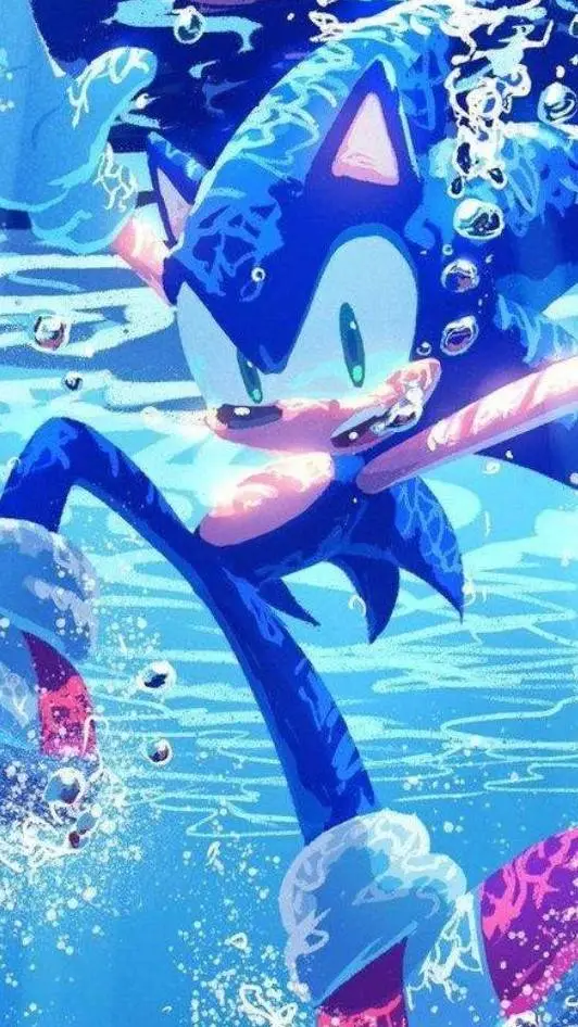 ai character: SAVE SONIC! background
