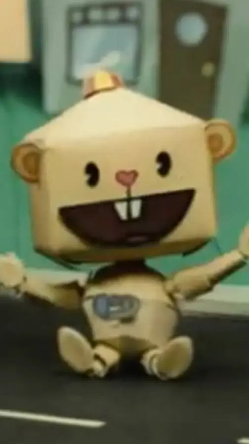 ai character: Baby pop background