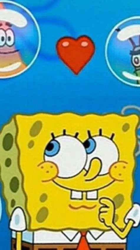 ai character: SpongeBob background