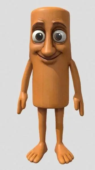 ai character: Tung Tung Sahur background
