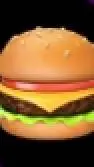 ai character: Hamburger Party background
