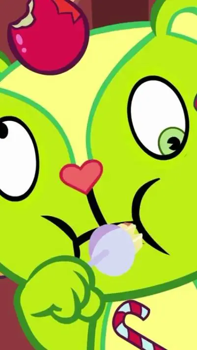 ai character: Happy tree friends background