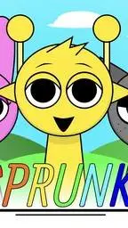 ai character: Sprunki Friends background