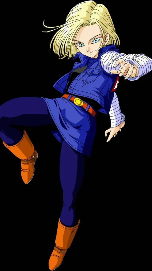 ai character: Androide 18 background