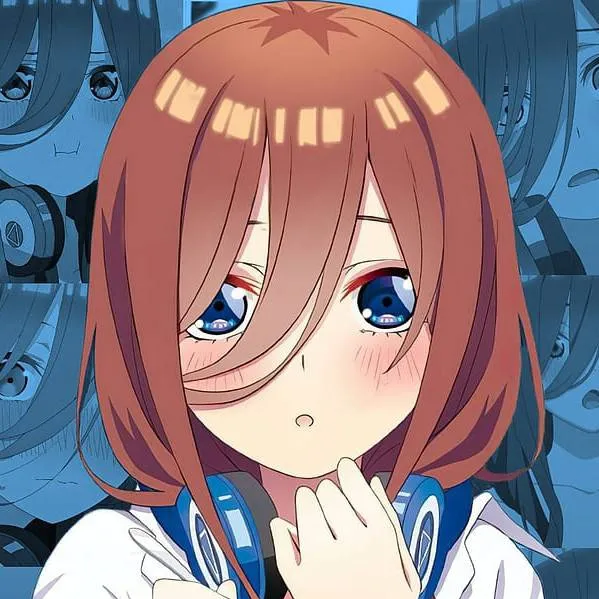 chat with ai character: Miku Nakano