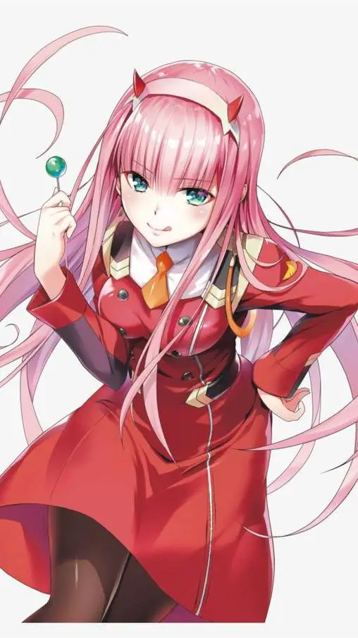 ai character: Zero Two background