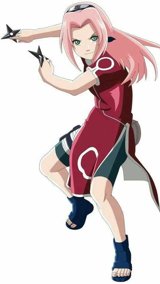ai character: Sakura Haruno background