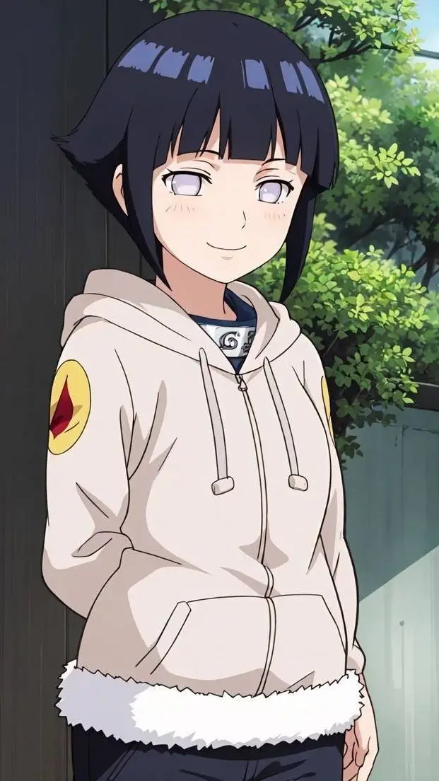 ai character: Hinata Hyūga background