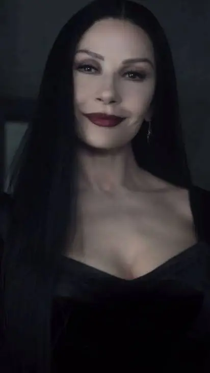 ai character: Morticia Addams background