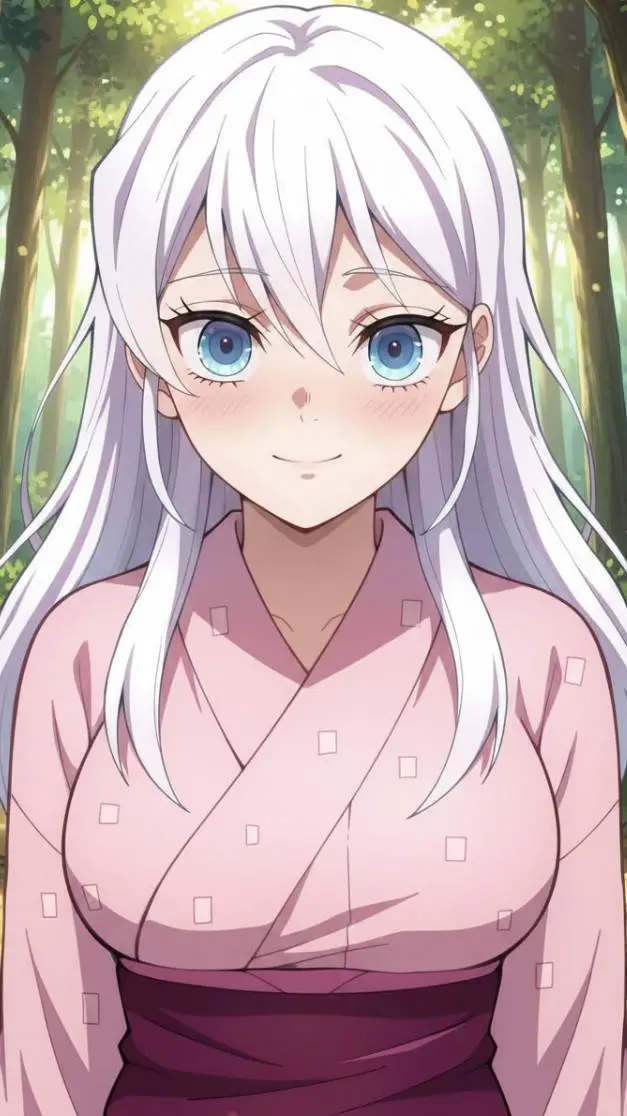 ai character: Ume (kimetsu no) background