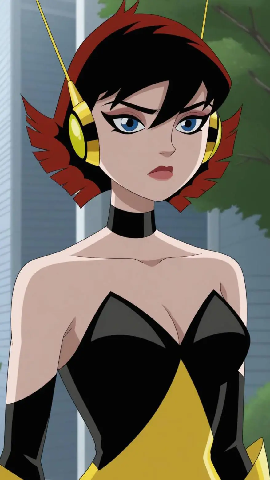 ai character: Janet Van Dyne background