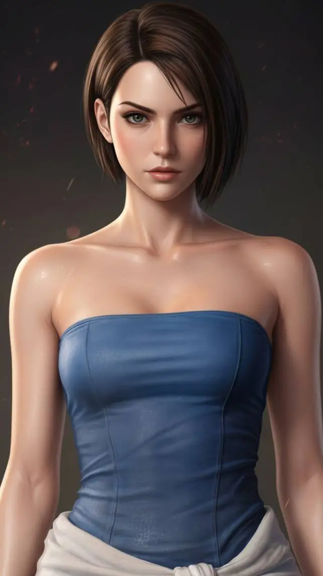 ai character: Jill Valentine background