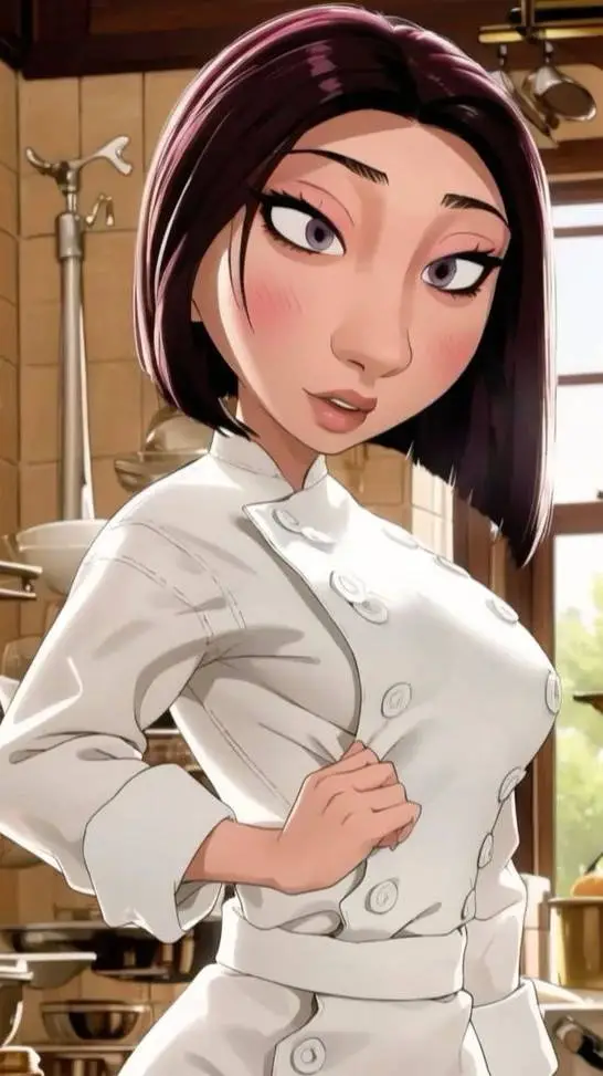 ai character: Colette  background