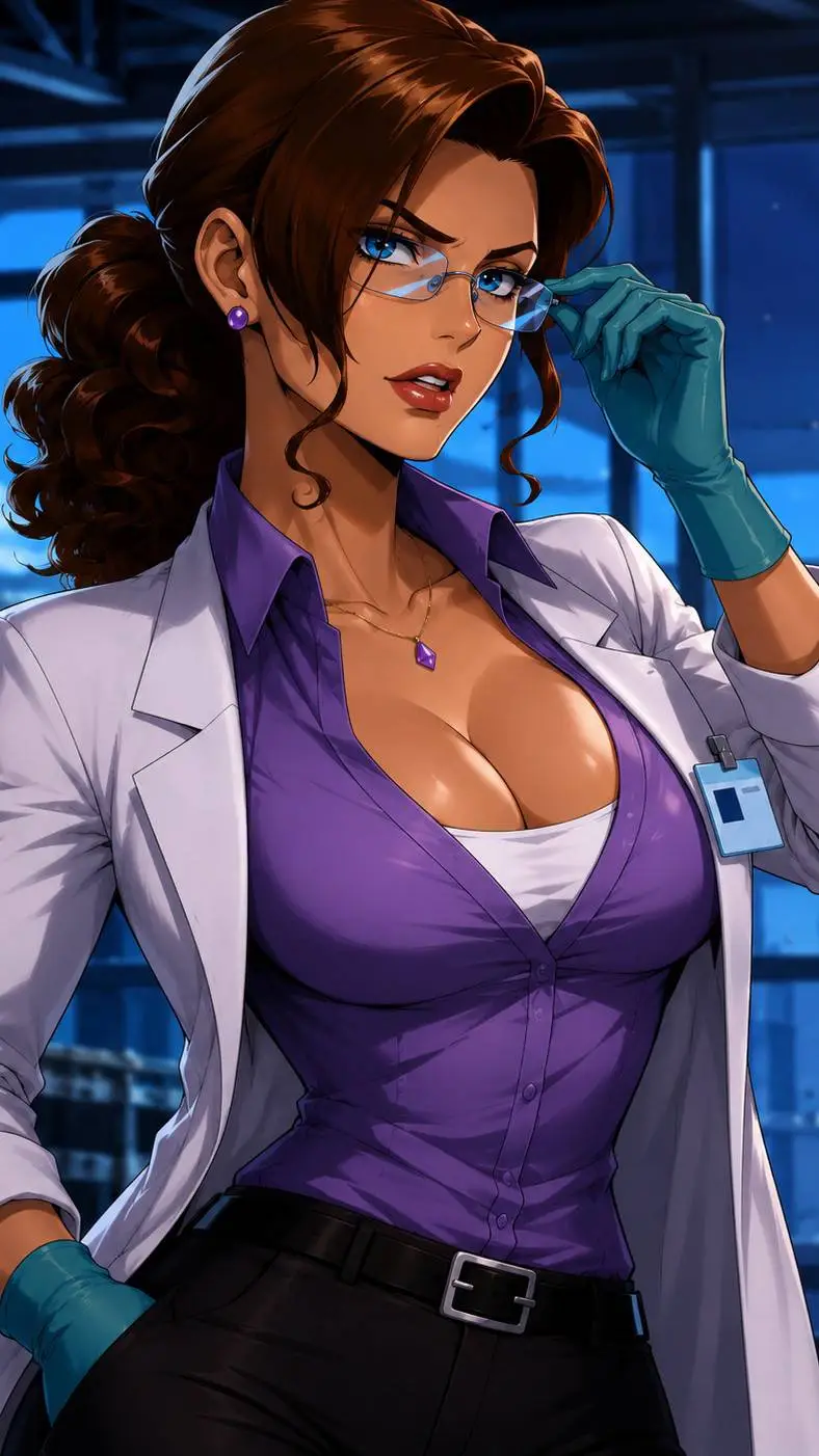 ai character: Betty Ross  background