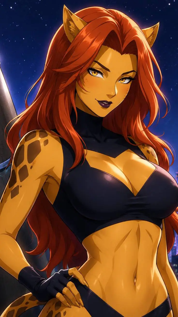 ai character: Cheetah background