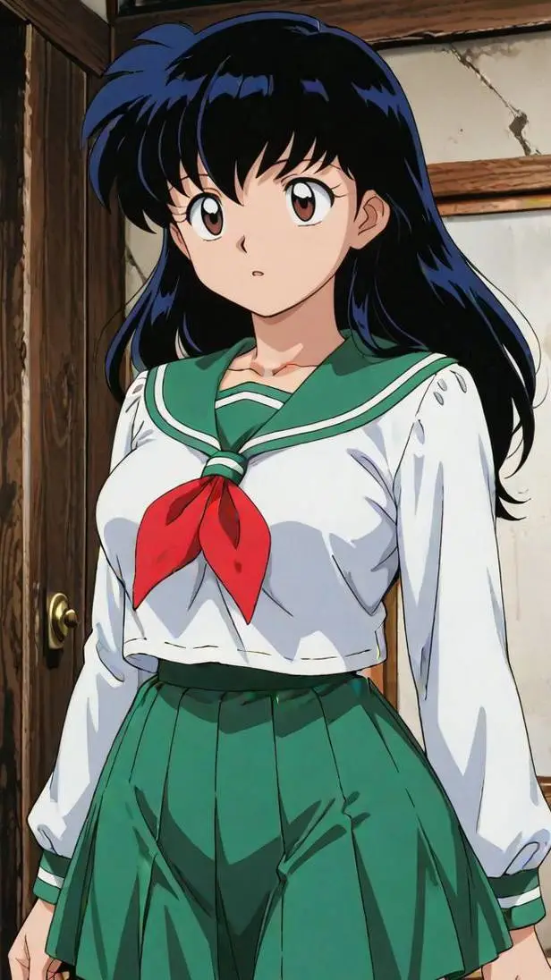 ai character: Kagome Higurashi  background