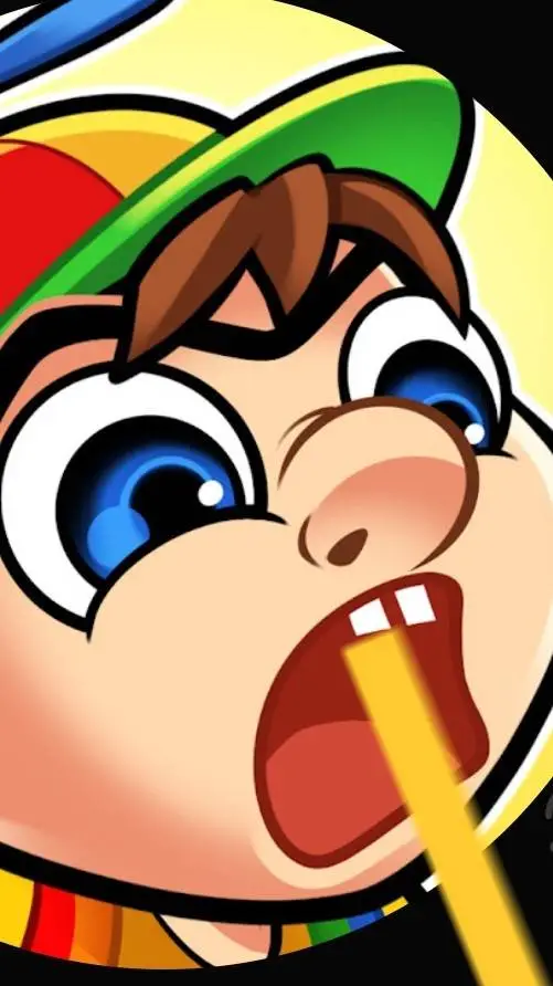 ai character: johnny trouble kid background