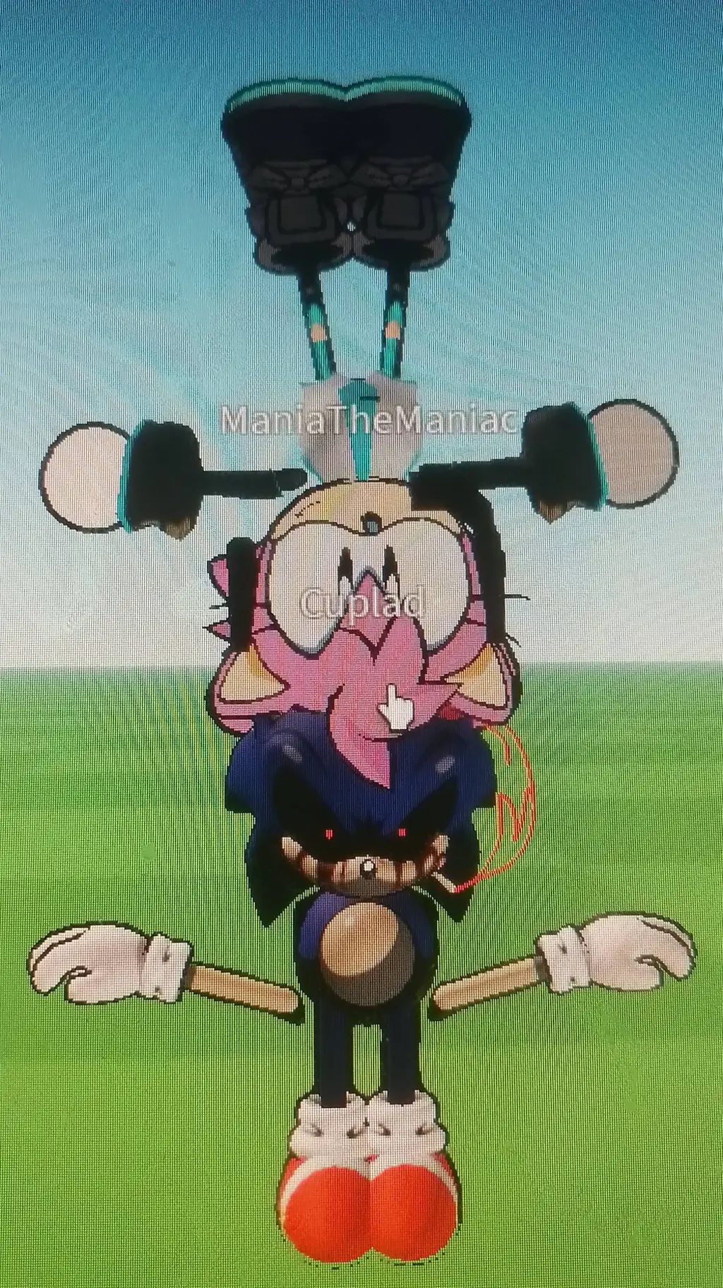 ai character: Find the exes!  background