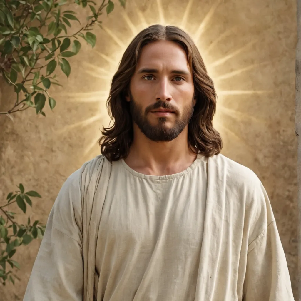 chat with ai character: jesus is real