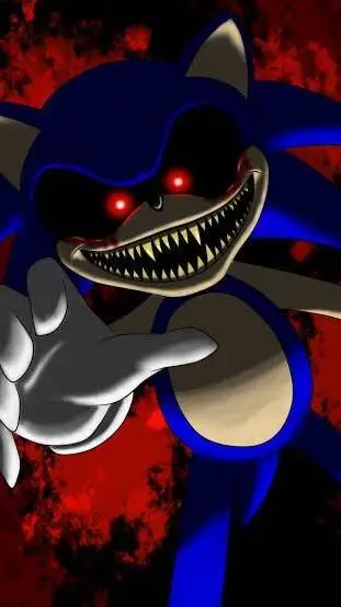 ai character: sonic. exe background