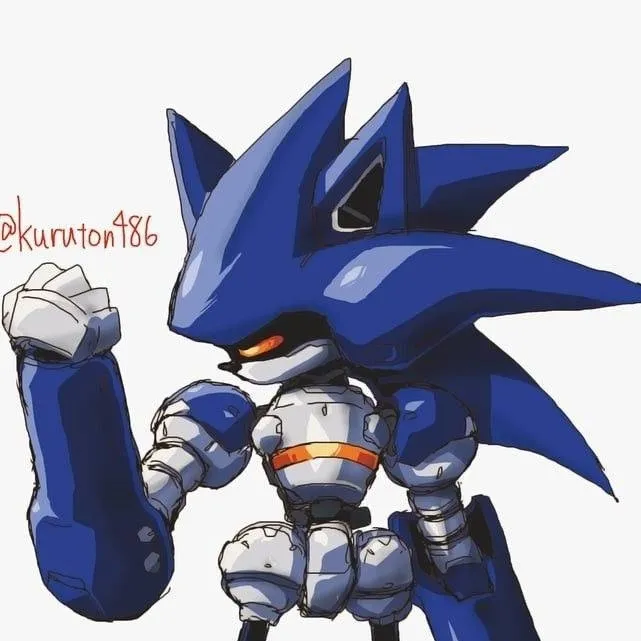 chat with ai character: mecha sonic