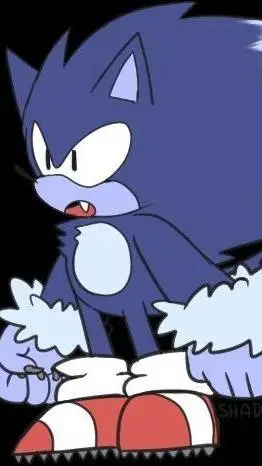 ai character: wolf sonic background