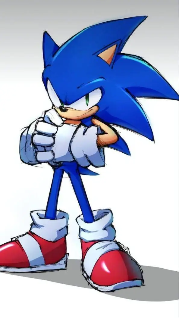 ai character: Sonic the Hedgehog background