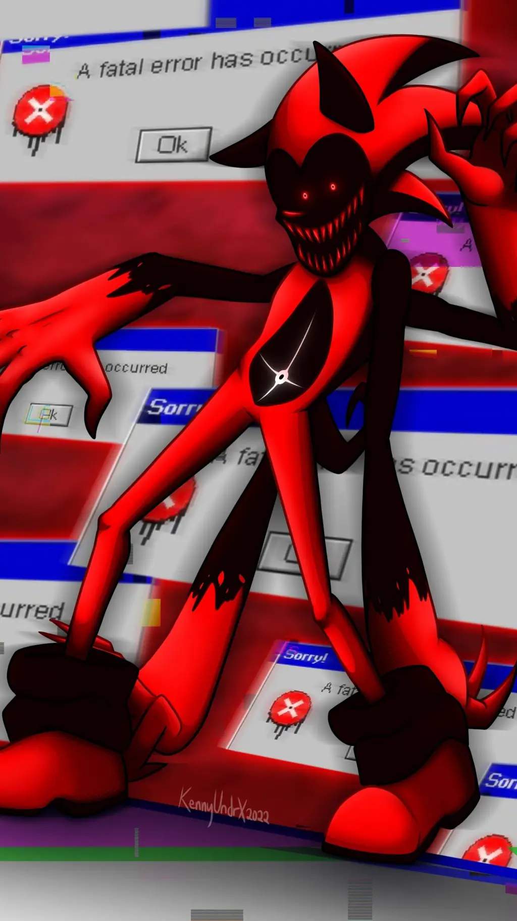 ai character: fatal error background