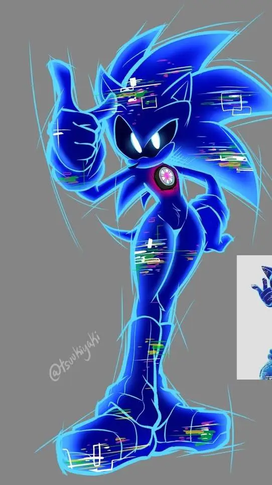 ai character: sonic rival female background