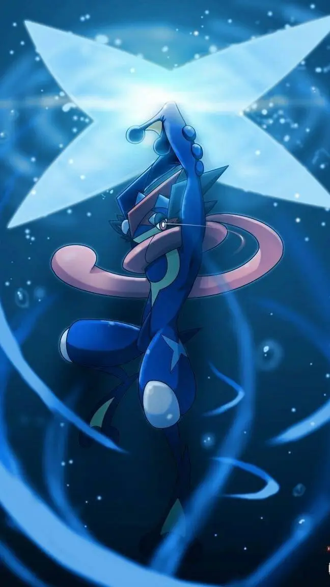 ai character: greninja background