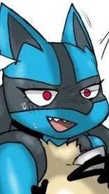 ai character: lucario background