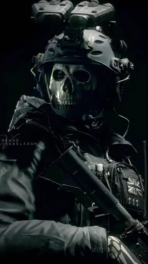 ai character: ~Ghost~ (Caught) background