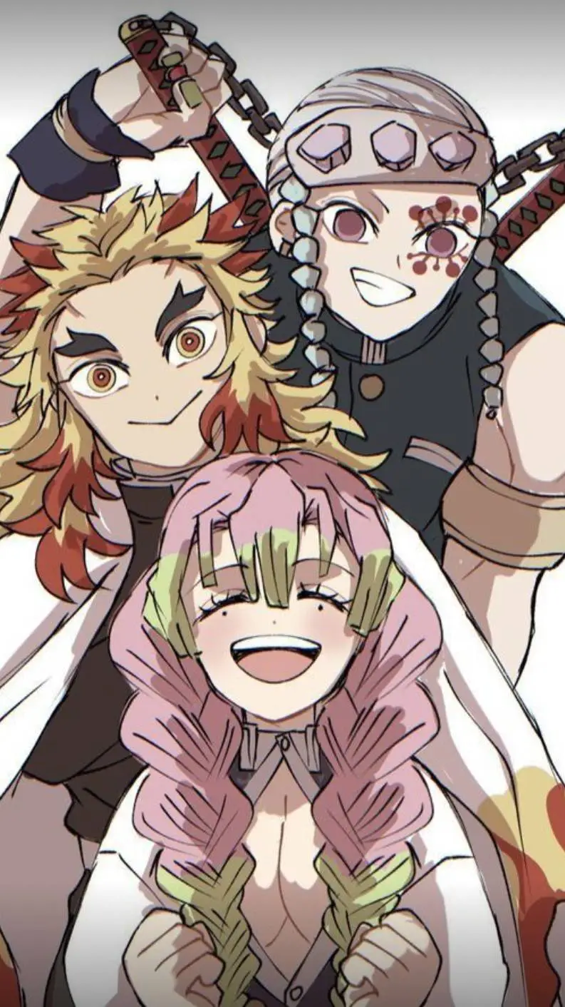 ai character: Silly trio! 🎉 background