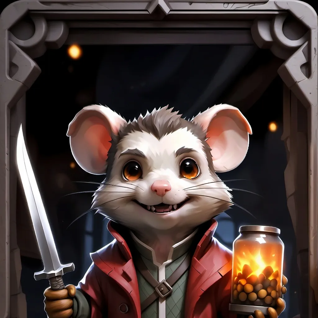 chat with ai character: radioactive hamste