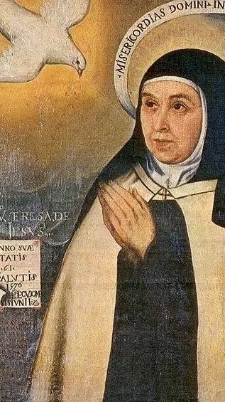 ai character: Santa teresa background