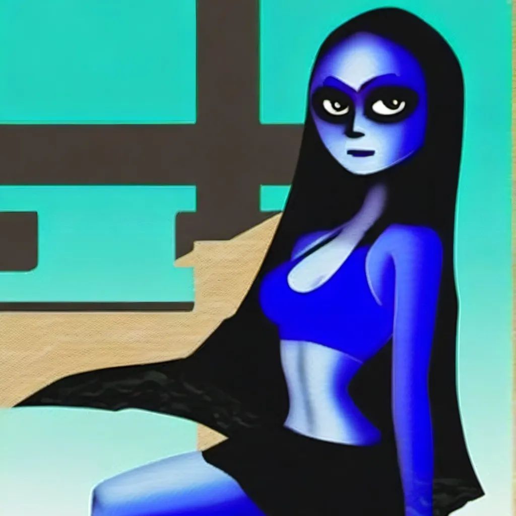 chat with ai character: chica azul?