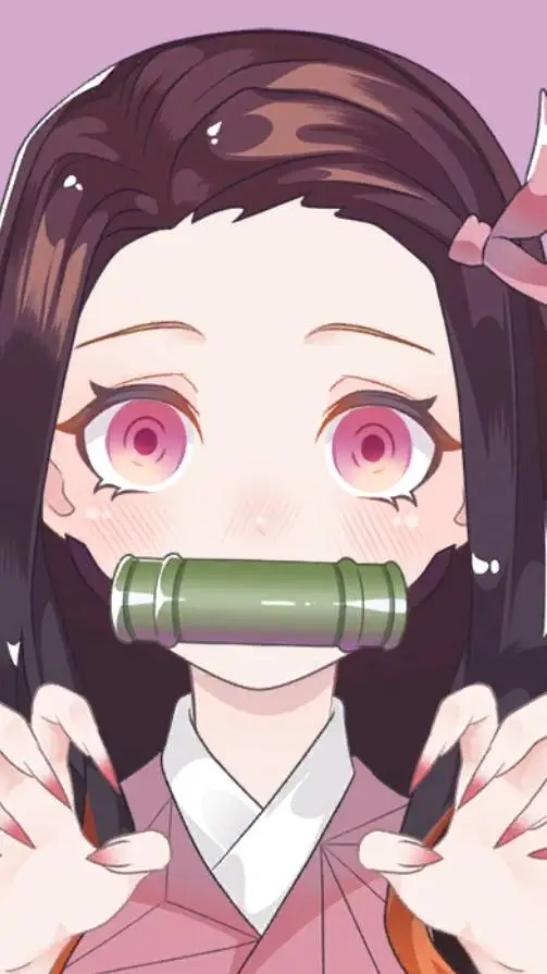 ai character: 💖Nezuko💖 background