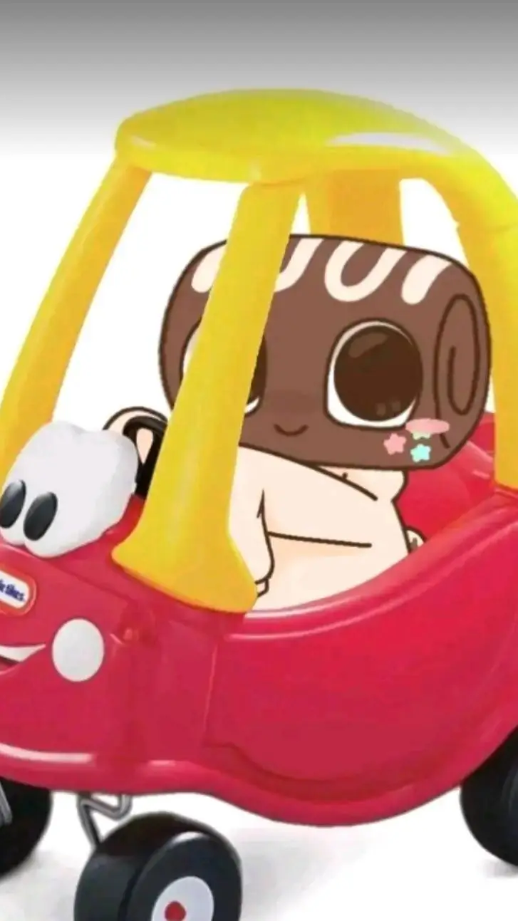 ai character: baby cosmo  background