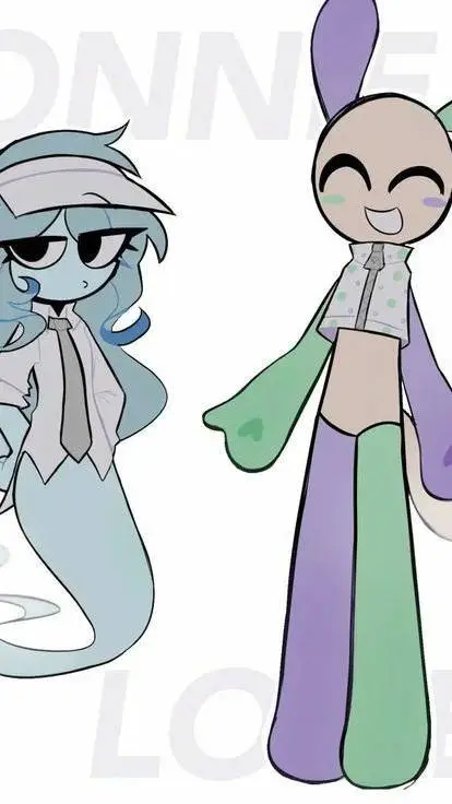 ai character: connie and looey background