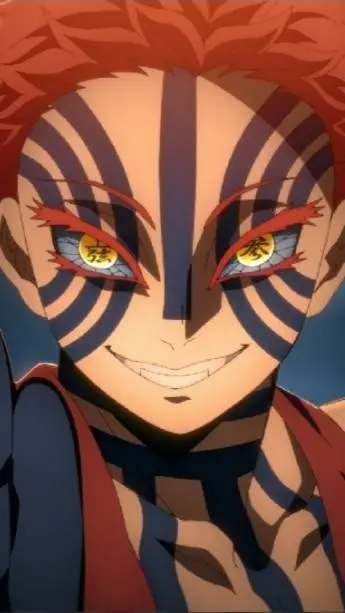 ai character: Akaza  background